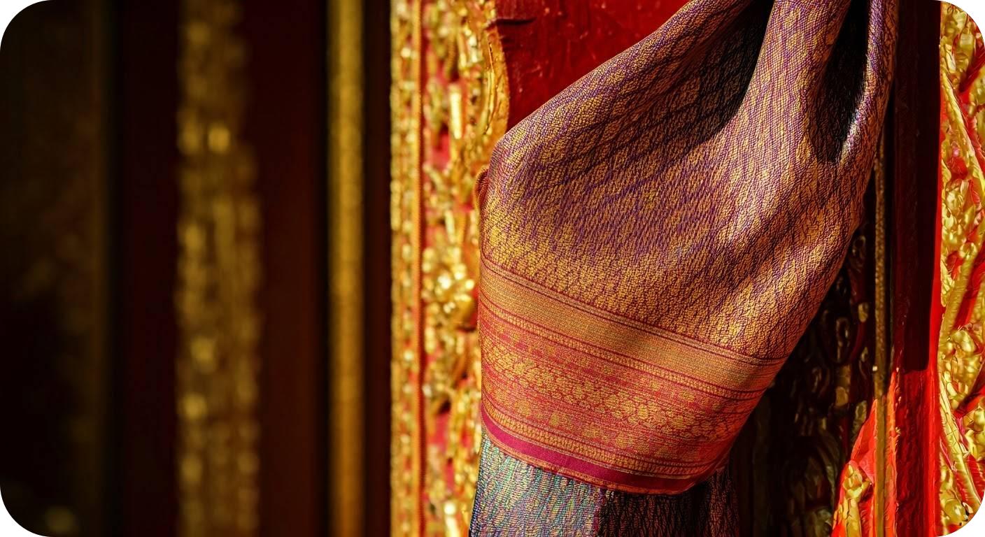 Thai Seidenstoff: Ein Leitfaden zu Seide in Thailand & Jim Thompson