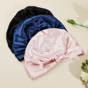 Motorhauben-Turban aus 100 % Maulbeerseide mit Knoten zum Großhandelspreis
