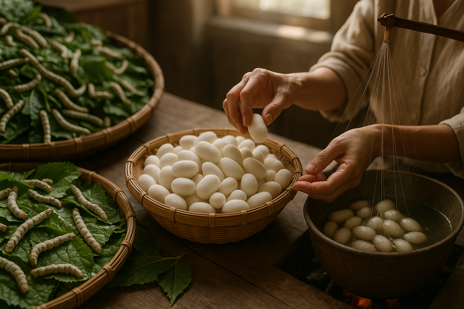 Seidenkissenbezug herstellen und Lieferkette Transparenz