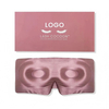 3D Contoured Seidenschlafmaske mit Augenbechern