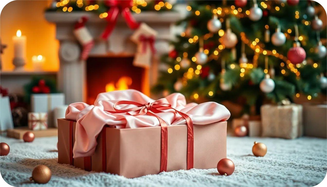 Machen Sie es sich im Familienpyjama gemütlich: Luxuriöse Weihnachtssets aus Seide für alle