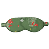 19 mm bedruckte Augenmaske aus 100 % Maulbeerseide als Weihnachtsgeschenk
