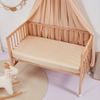 Großhandel für Babybettlaken aus Maulbeerseide für Babywiege und Minibett, 19/22 Momme Bio-Spannbettlaken aus echter Seide, Großpackung – Taihu Snow Silk