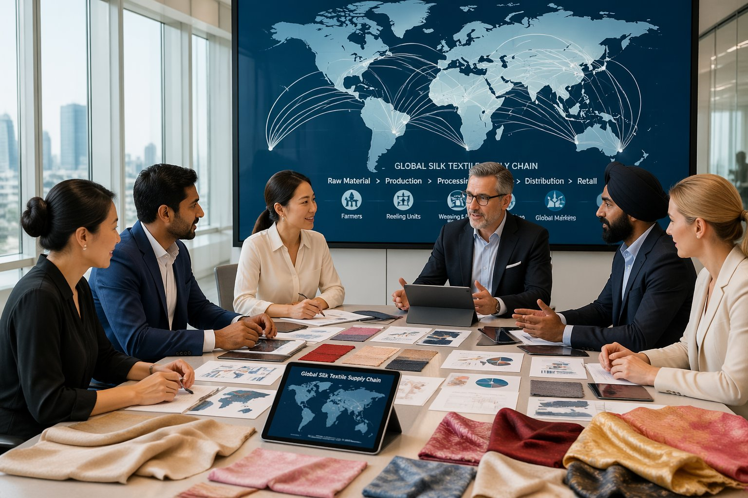 Seidentextilmarkt: Trends, Innovationen und globale Aussichten in der Seidenindustrie